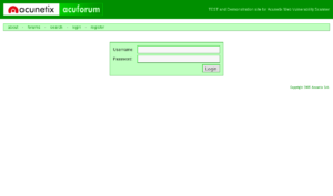 Login form