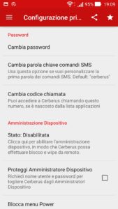 configurazione cerberus